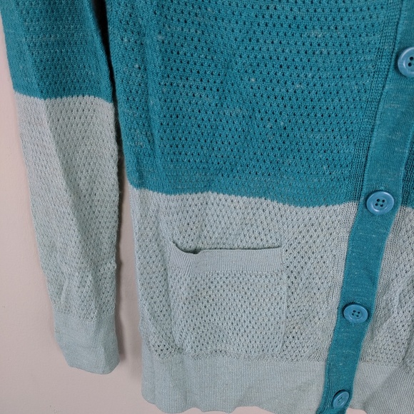 Anthropologie | Moth Blue Button Cardigan - E90 - Picture 4 of 5